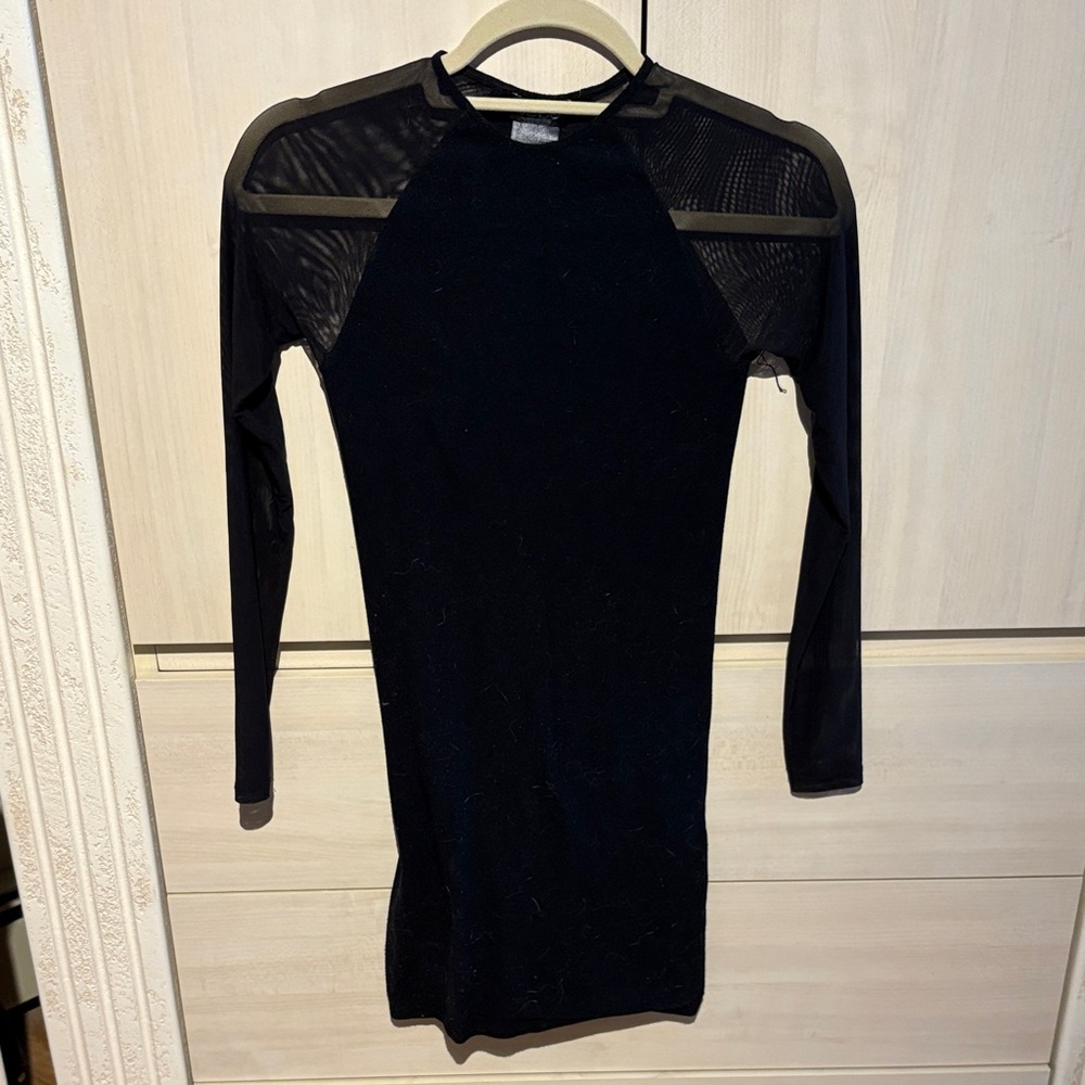 bebe Black Mini Dress